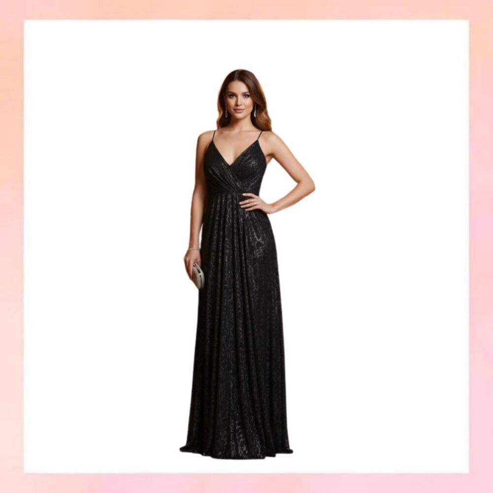 Fanny Fashion Prom Woman Dress Black Size M